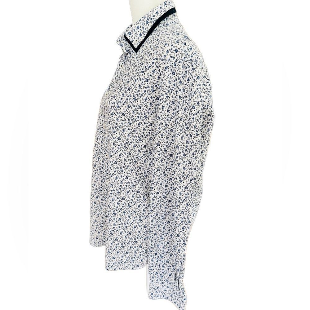 Denim & Flower Ricky Singh flowered button front shirt size M. - Picture 4 of 7